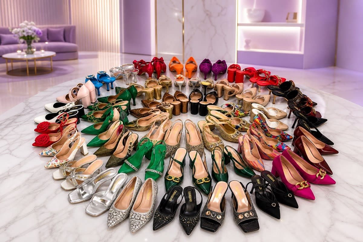 MIX LADIES HEELS